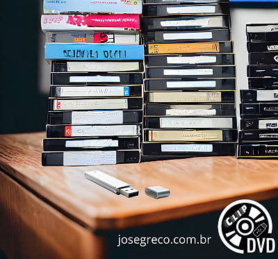 Digitalização de fitas VHS - Reviva seus momentos especiais!